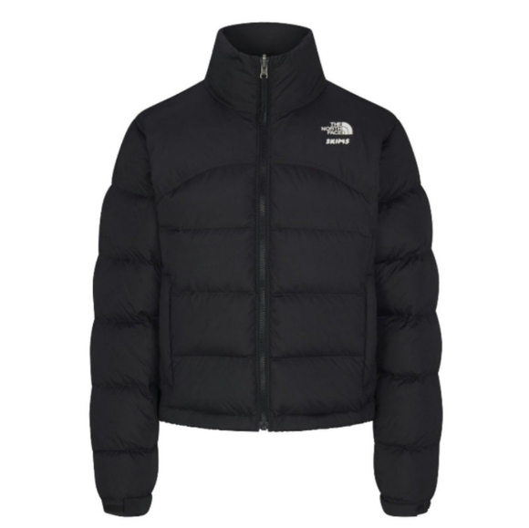 NWT THE NORTH FACE X SKIMS 2000 RETRO NUPTSE JACKET  - ONYX  - LARGE - Picture 1 of 9